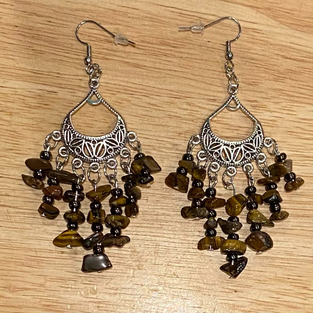 Golden Tiger's Eye Earrings